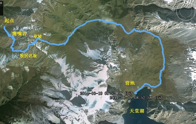 第六天卫星轨迹图